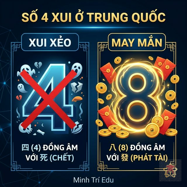 Tại Sao Số 4 Là Số Xui Nhất Ở Trung Quốc? Văn Hóa Số Thú Vị