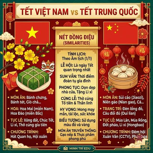 So Sánh Tết Việt Nam Và Tết Trung Quốc — Giống Và Khác Gì?