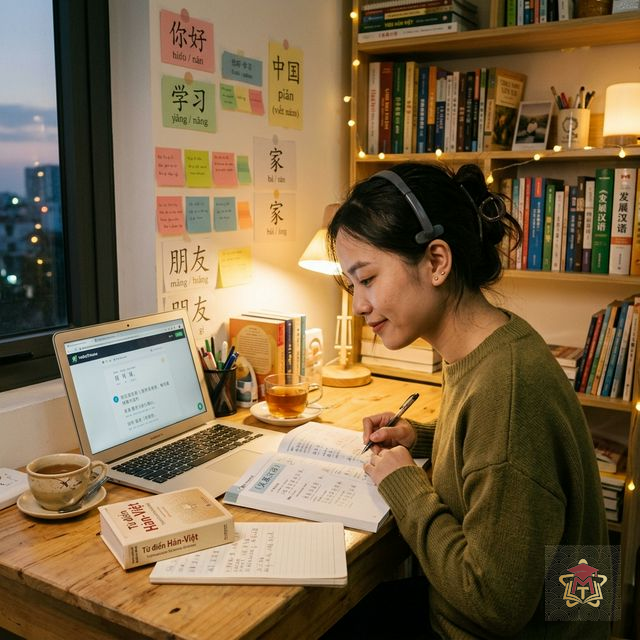 Kinh Nghiệm Tự Học Tiếng Trung Tại Nhà Hiệu Quả Cho Người Mới Bắt Đầu